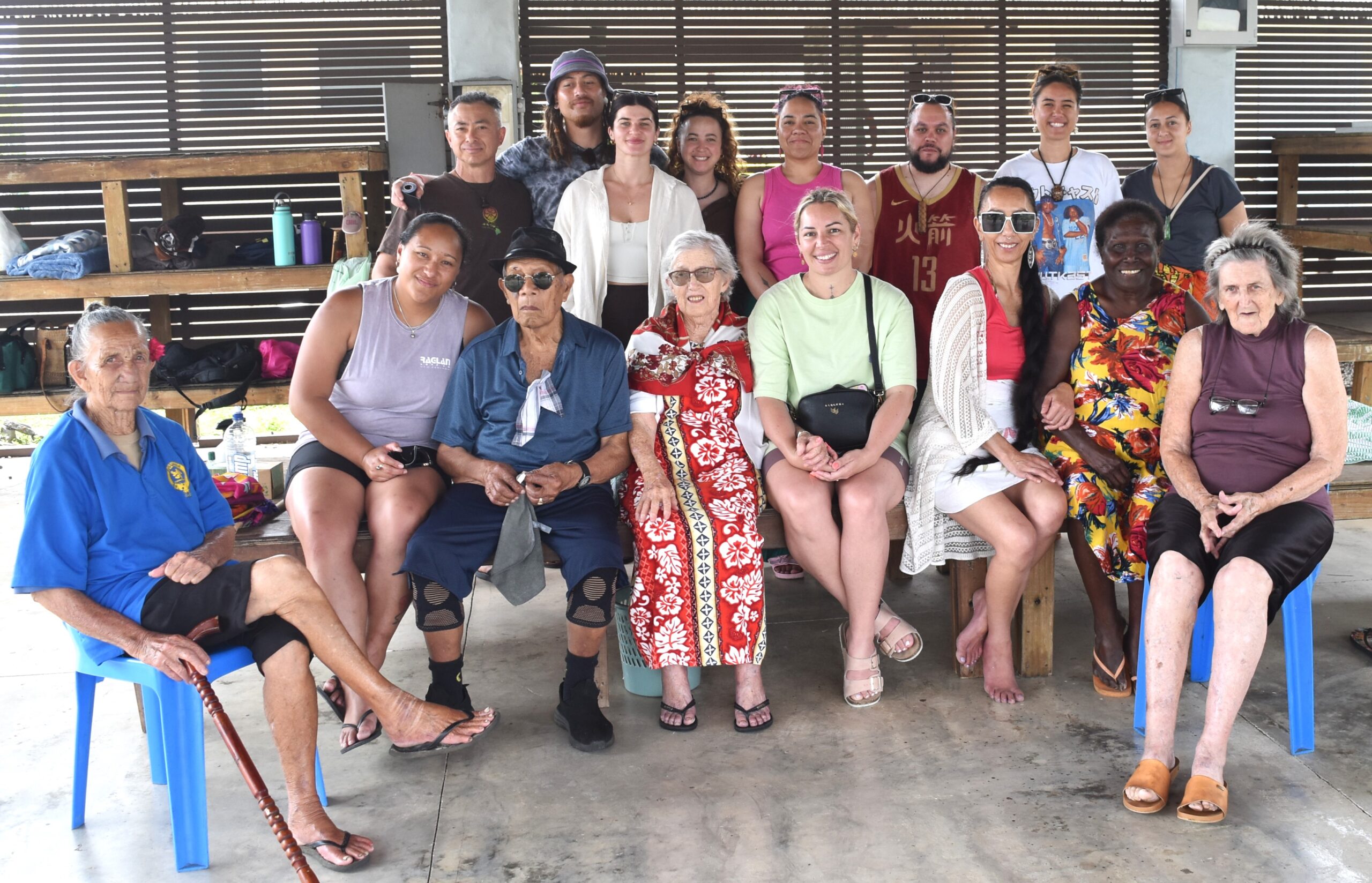 Visiting group Te Mana O Te Rima offers health services to Rarotonga elders